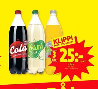ICA Kvantum Cola läskedryck erbjuda