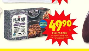 ICA Kvantum Ica pulled pork erbjuda