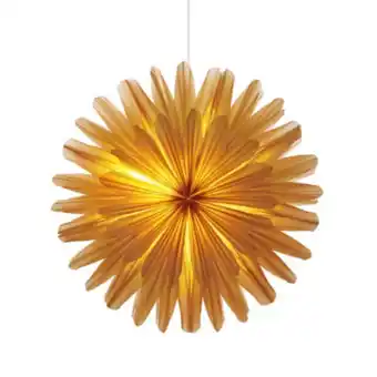 LjusExperten Adventsstjärna lola 62 cm ockra inkl upphäng erbjuda