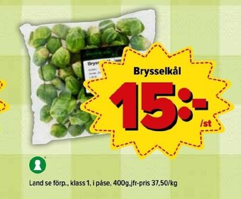 Östenssons Brysselkål erbjuda
