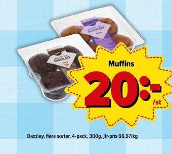 Östenssons Muffins erbjuda