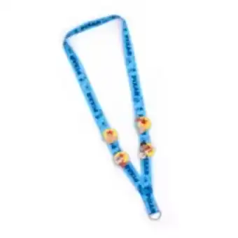 Disney store pixar lanyard and pins set