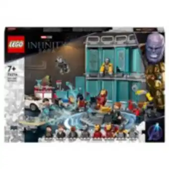 Lego marvel iron man armoury set 76216