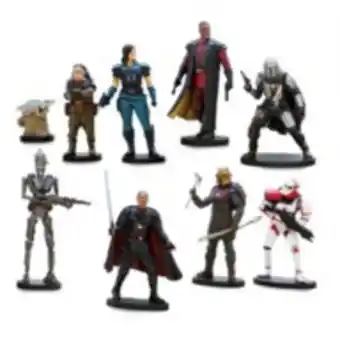 Disney Disney store the mandalorian deluxe figurine playset erbjuda