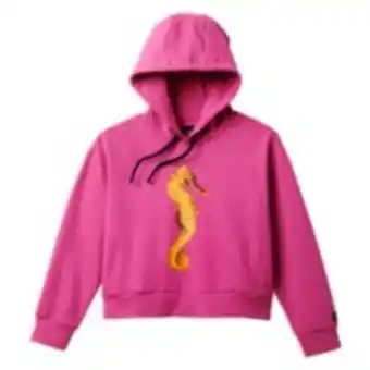 Disney National geographic seahorse ladies' pullover hooded sweatshirt erbjuda