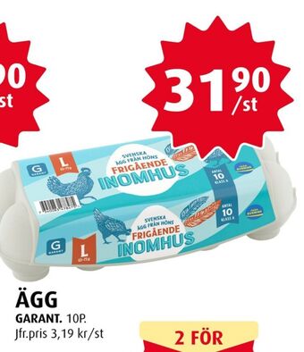 Handlar'n Garant ägg erbjuda