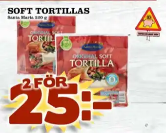 Matdax Santa maria tortillas erbjuda