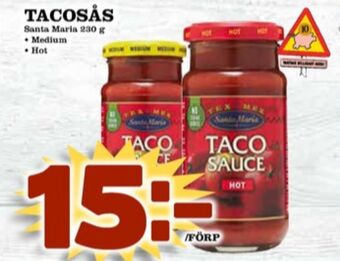 Matdax Santa maria tacosås erbjuda