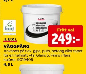 Jem&Fix Väggfärg erbjuda