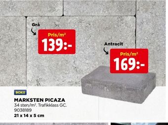 Jem&Fix Marksten picaza erbjuda