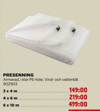 Jem&Fix Presenning erbjuda