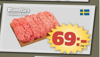 Bonum Matmarknad Blandfärs erbjuda