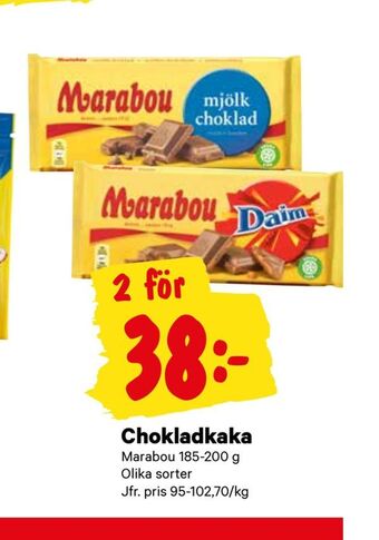 City Gross Chokladkaka erbjuda