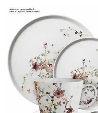 City Gross Duka flora mattallrik 26,5cm erbjuda