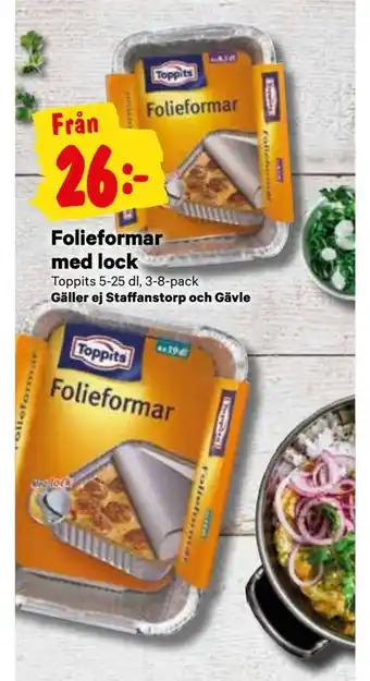City Gross Folieformar med lock erbjuda