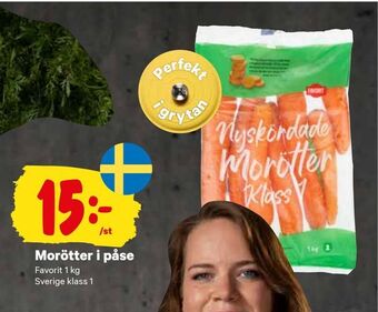 City Gross Morötter i påse erbjuda
