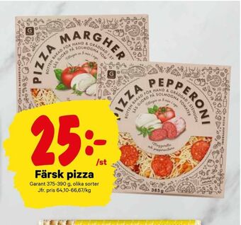 City Gross Färsk pizza erbjuda