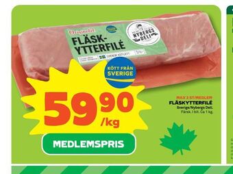 Coop Forum Fläskytterfilé erbjuda