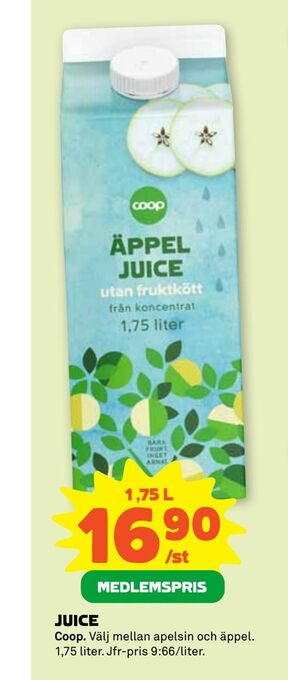 Coop Forum Juice erbjuda