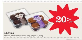 Hemköp Muffins erbjuda