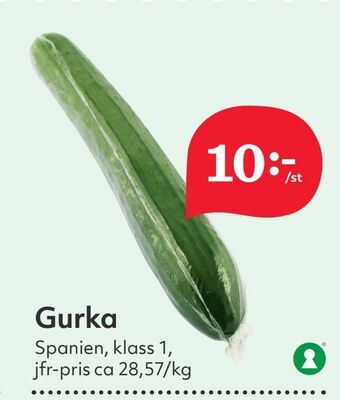 Hemköp Gurka erbjuda