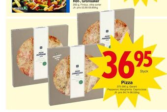 Matöppet Pizza erbjuda