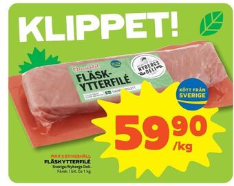 Coop Forum Fläskytterfilé erbjuda