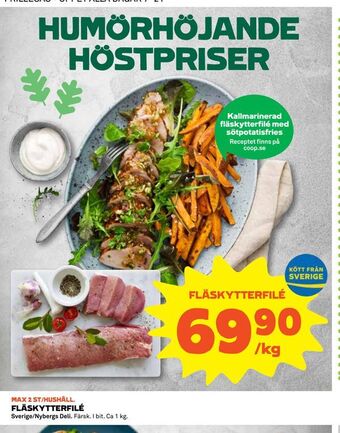 Coop Konsum Fläskytterfilé erbjuda