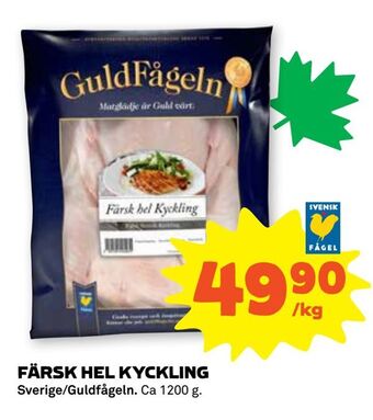 Stora Coop Färsk hel kyckling erbjuda