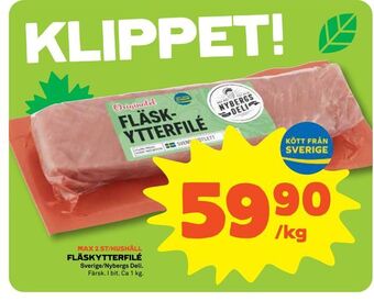 Stora Coop Fläskytterfilé erbjuda