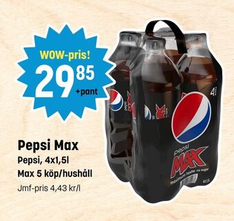 Eurocash Pepsi max erbjuda