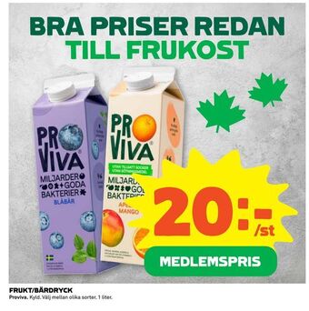 Coop Extra Frukt/bärdryck erbjuda