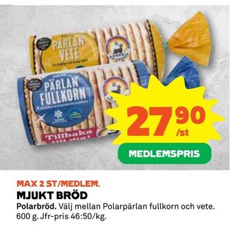 Coop Daglivs Mjukt bröd erbjuda