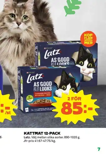 Coop Daglivs Kattmat 12-pack erbjuda