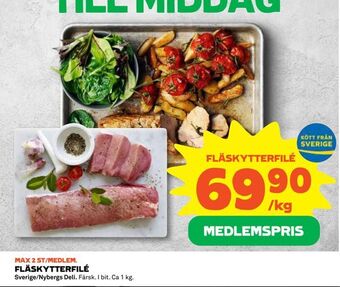 Coop Daglivs Fläskytterfilé erbjuda