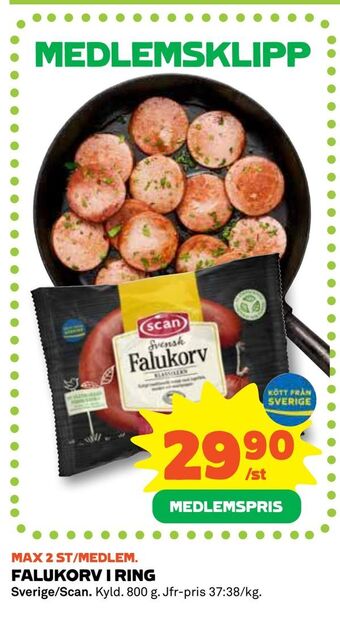 Falukorv i ring