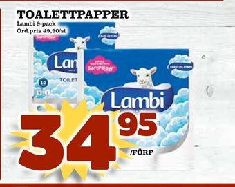 Din Mat Toalettpapper erbjuda