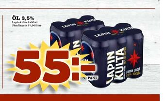 Din Mat Öl 3,5% erbjuda