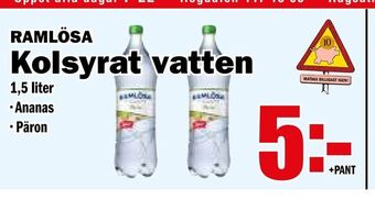 Matdax Kolsyrat vatten erbjuda