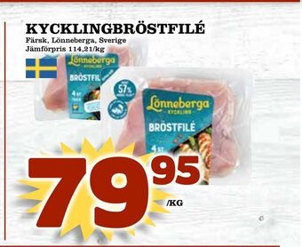 Matvärlden Tensta Kycklingbröstfilé erbjuda