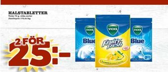 Matvärlden Tensta Halstabletter erbjuda