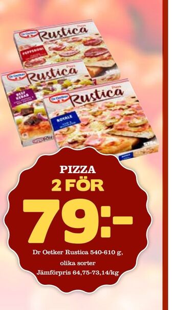 Matvärlden Tensta Pizza erbjuda