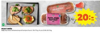 Coop Mjukt bröd erbjuda
