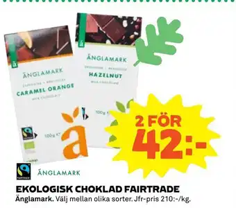 Ekologisk choklad fairtrade