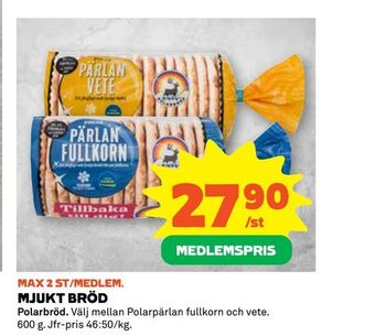 Coop Extra Mjukt bröd erbjuda