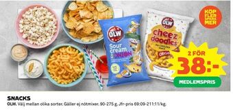 Coop Snacks erbjuda