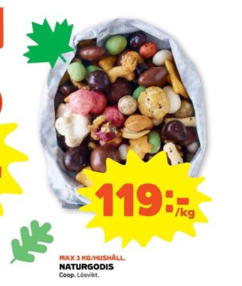 Stora Coop Naturgodis erbjuda