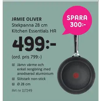 Elon Jamie oliver stekpanna 28 cm kitchen essentials ha erbjuda