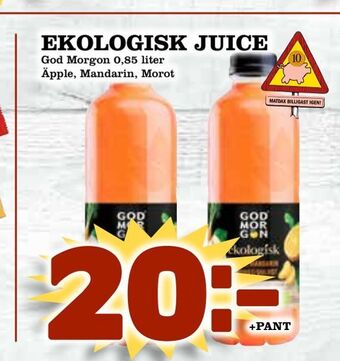 Matdax Ekologisk juice erbjuda