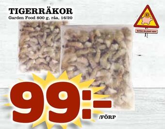 Matdax Tigerräkor erbjuda